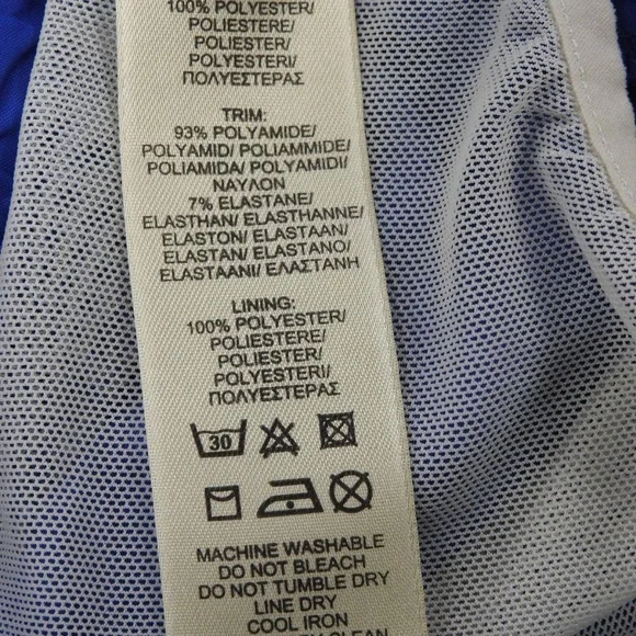 Burberry Brit Men's Blue Polyester Swim Shorts Sz L W/COA